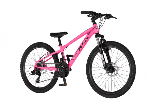 VISITOR Bicikl cascade 24 inch roze crni