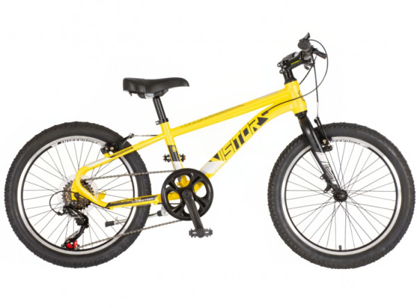 VISITOR Bicikl radiance 20 inch žuto crni