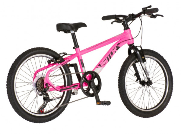 VISITOR Bicikl radiance 20 inch roze crni