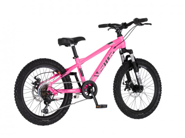 VISITOR Bicikl cascade 20 inch roze crna