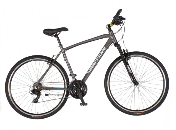 VISITOR Bicikl terra man 28 inch sport sivi