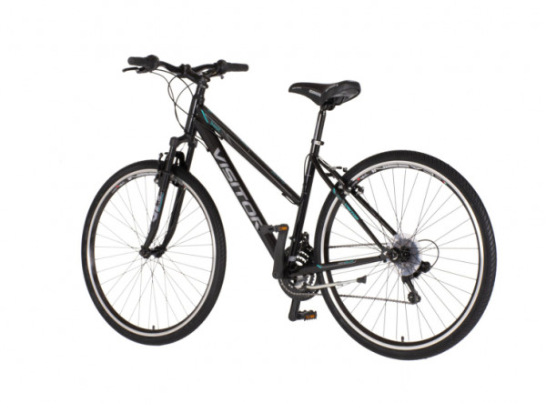 VISITOR Bicikl tour smart 28 inch crno tirkiz