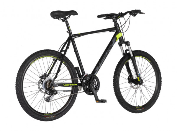 VISITOR Bicikl master 26 inch crno žuti