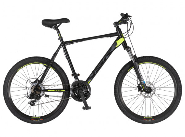 VISITOR Bicikl master 26 inch crno žuti
