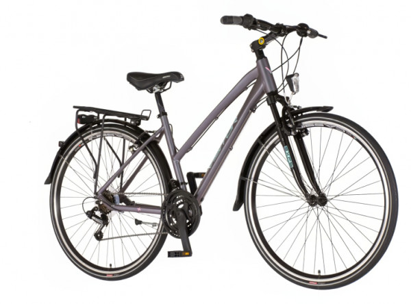 VISITOR Bicikl terra lady 28 inch sivo tirkiz