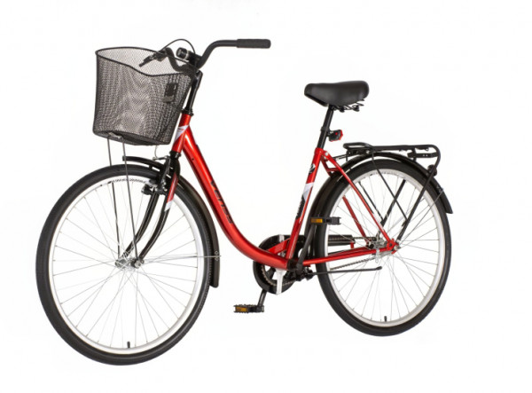 VENSSINI Bicikl venecija 26 inch bordo beli