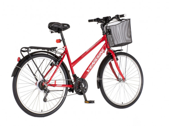 VENSSINI Bicikl roma 26 inch crveno beli