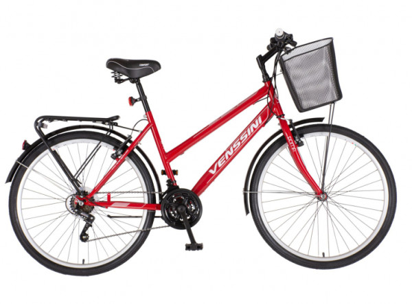 VENSSINI Bicikl roma 26 inch crveno beli