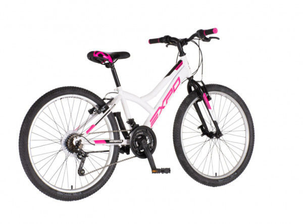 EXPLORER Bicikl spy 24 inch belo roze