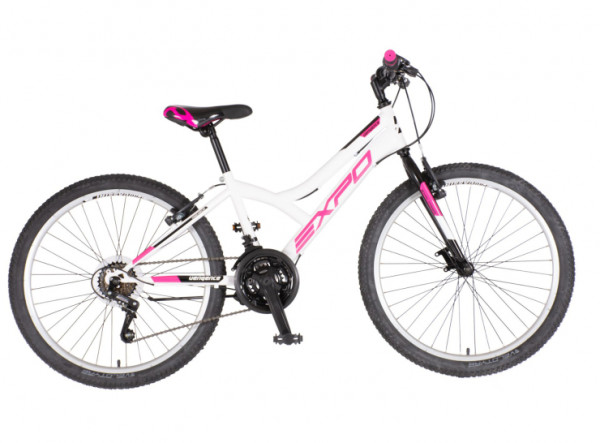 EXPLORER Bicikl spy 24 inch belo roze