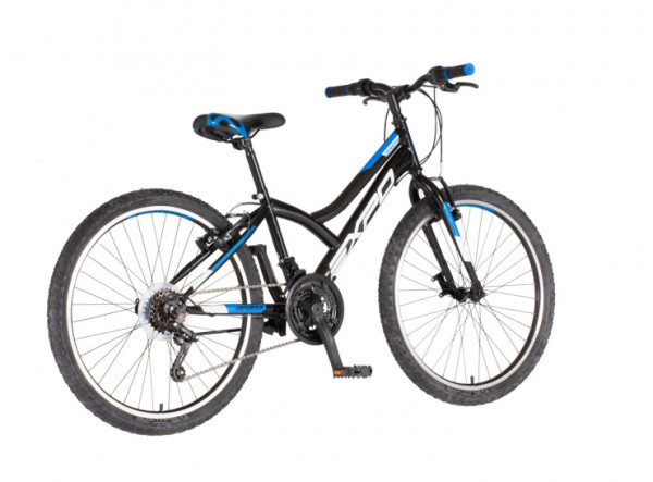 EXPLORER Bicikl spy 24 inch crno plavi