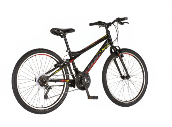 VENSSINI Bicikl parma 24 inch crno crveni