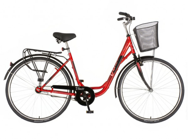 VENSSINI Bicikl diamante 28 inch bordo crni