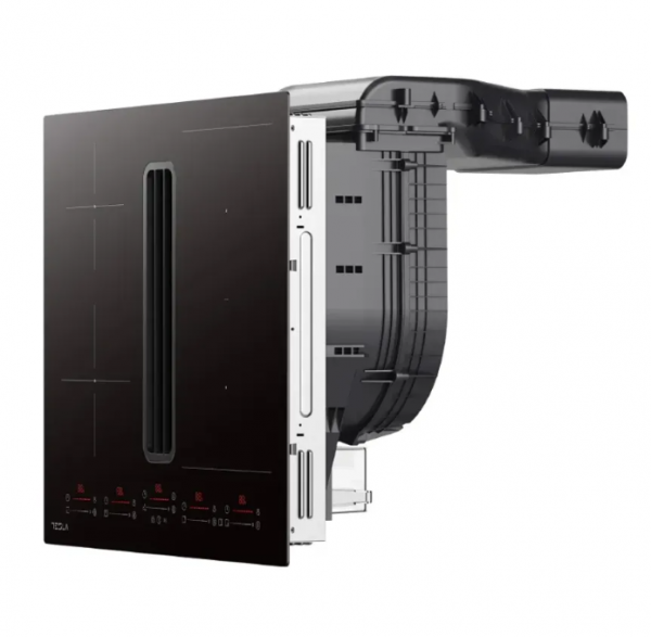 TESLA Ugradna ploca sa aspiratorom HIIH6410MBF