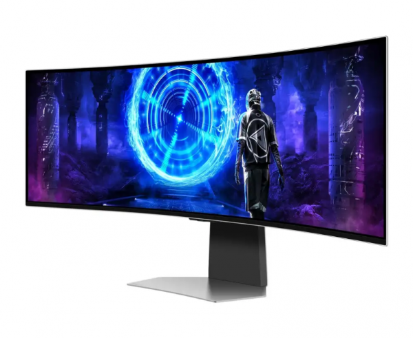 SAMSUNG Monitor LS49DG950SUXDU 49 inch OLED 5120x1440 240Hz 0.03ms GtG HDMI,DP,USB-C,LAN G-sync zvucnici