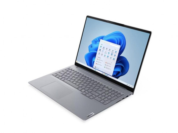 LENOVO Laptop ThinkBook 16 G8 IAL DOS 16 inch WUXGA U5-225U 8GB/256GB FPR bklt srb Siva