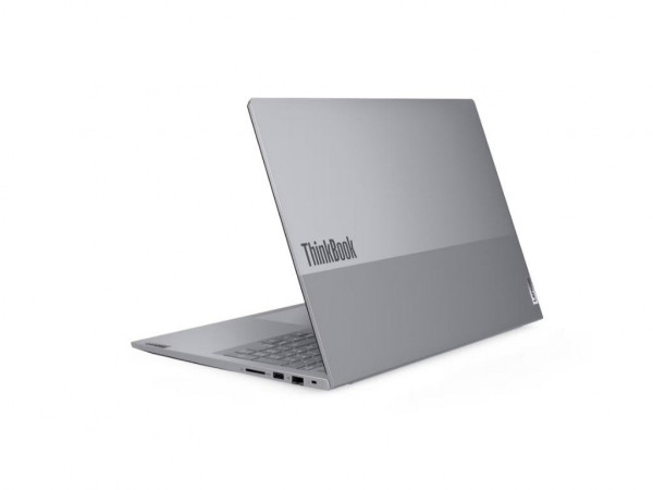 LENOVO Laptop ThinkBook 16 G8 IAL DOS 16 inch WUXGA U5-225U 16GB/512GB FPR bklt srb Siva
