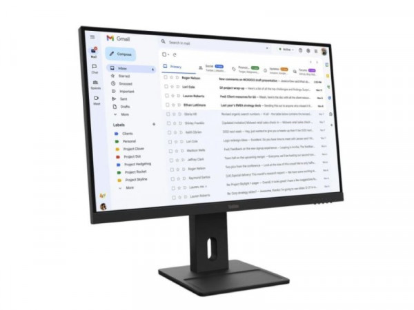 LENOVO Monitor ThinkVision E27-40 27 inch IPS 1920x1080 100Hz 4ms 1x HDMI; 1x DP; 1x VGA Tilt, Swivel, P