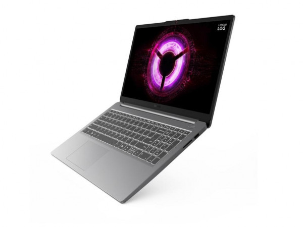 LENOVO Laptop LOQ 15ARP10E DOS 15.6 inch FHD Ryzen 5-150 16GB/512GB RTX3050 bklt srb Siva