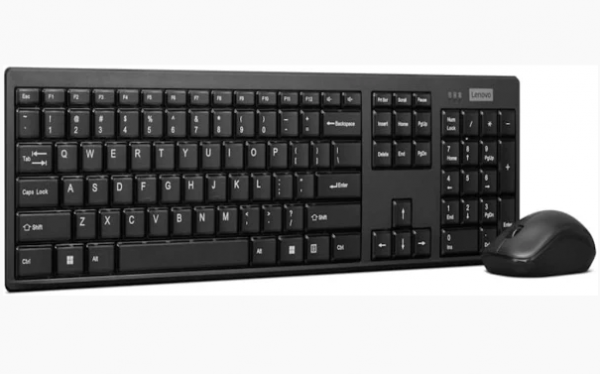 LENOVO Tastatura+miš 100 bežicni set crna