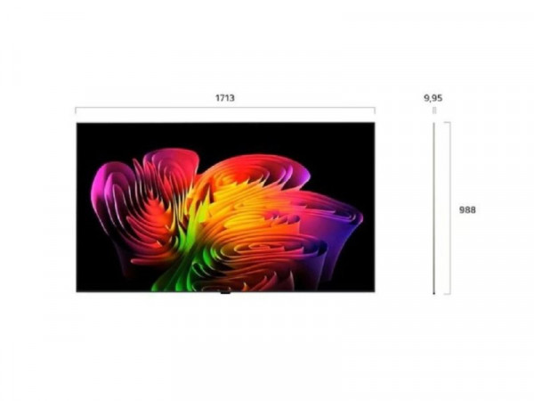 LG Televizor OLED77W69LA OLED 77 inch 4K Ultra HD smart webOS 26 crna