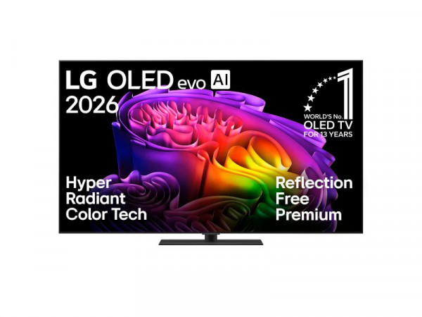 LG Televizor OLED55G63LS OLED 55 inch 4K Ultra HD smart webOS 26 crna