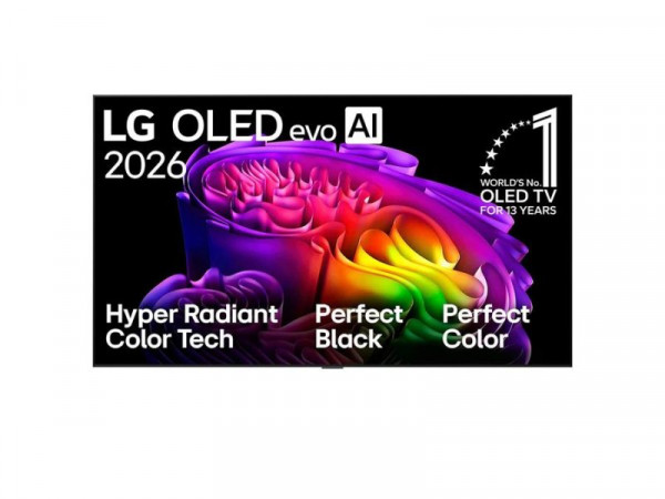LG Televizor OLED65G61LW OLED 65 inch 4K Ultra HD smart webOS 26 crna