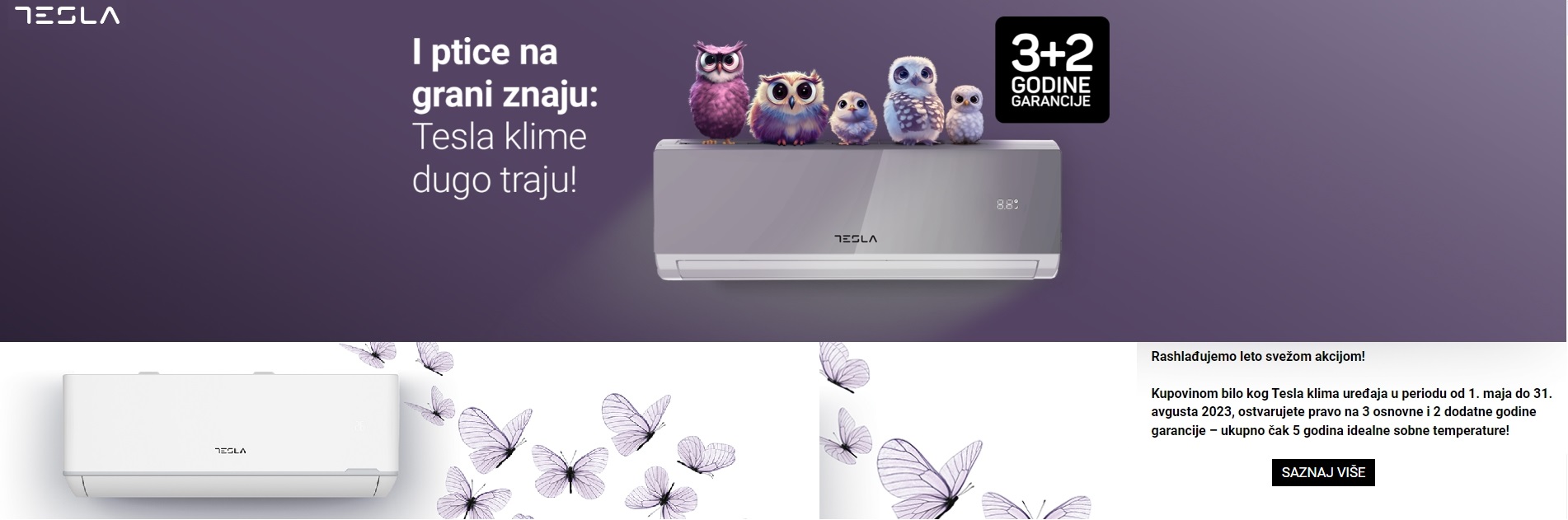 Tesla klime 3+2 do 30.04.23                                                                                                                                                                                                                                    