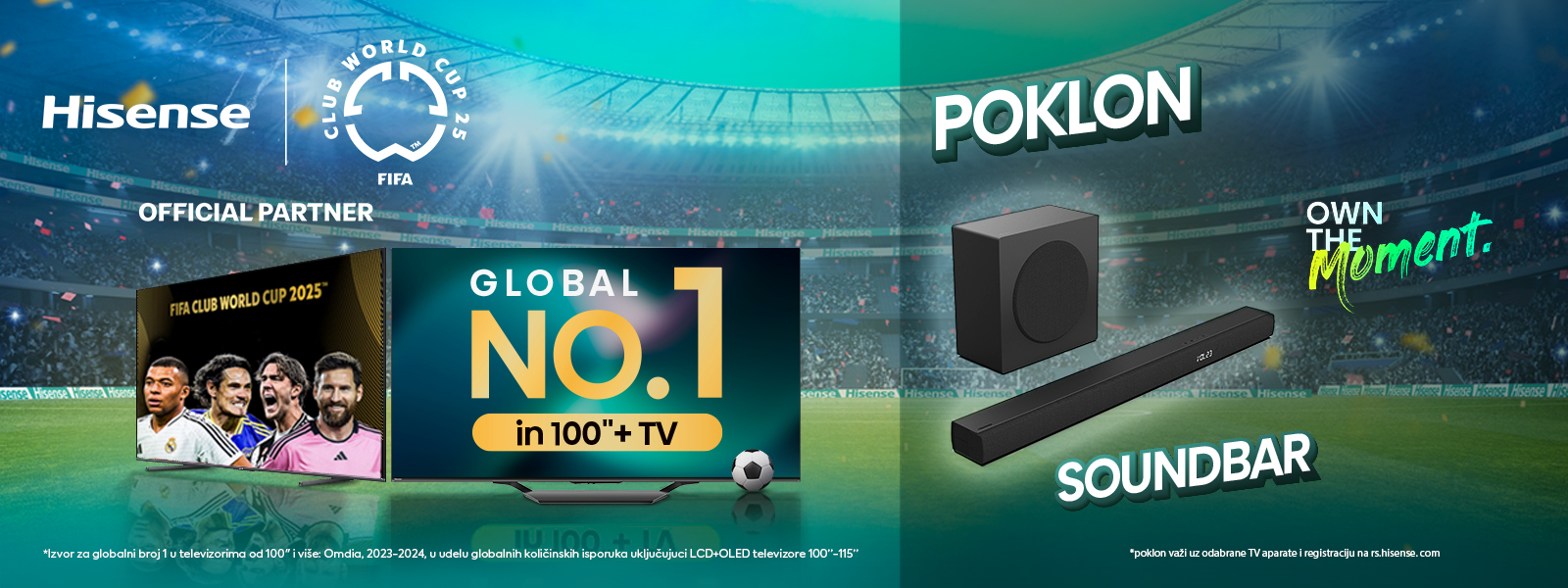 Hisense poklanja                                                                                                                                                                                                                                               