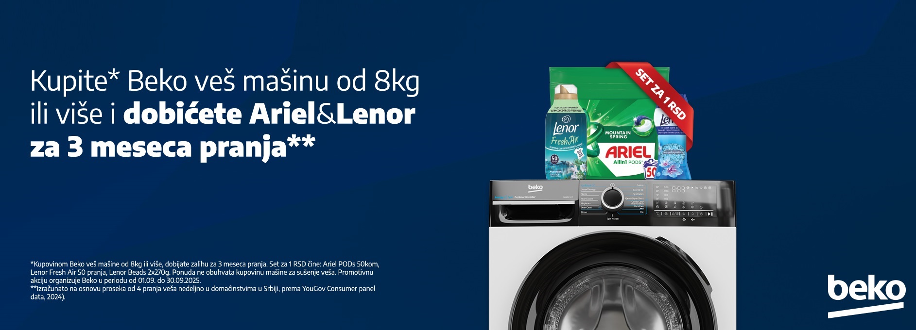 Beko i lenor                                                                                                                                                                                                                                                   