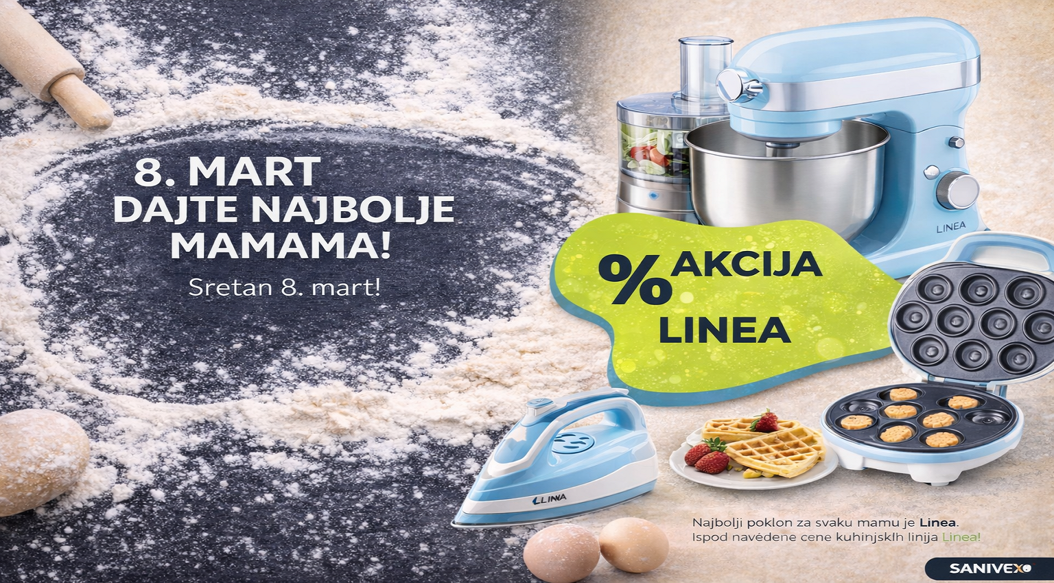 Linea akcija mart                                                                                                                                                                                                                                              