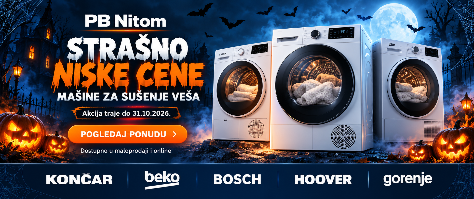 Halloween sušare                                                                                                                                                                                                                                               